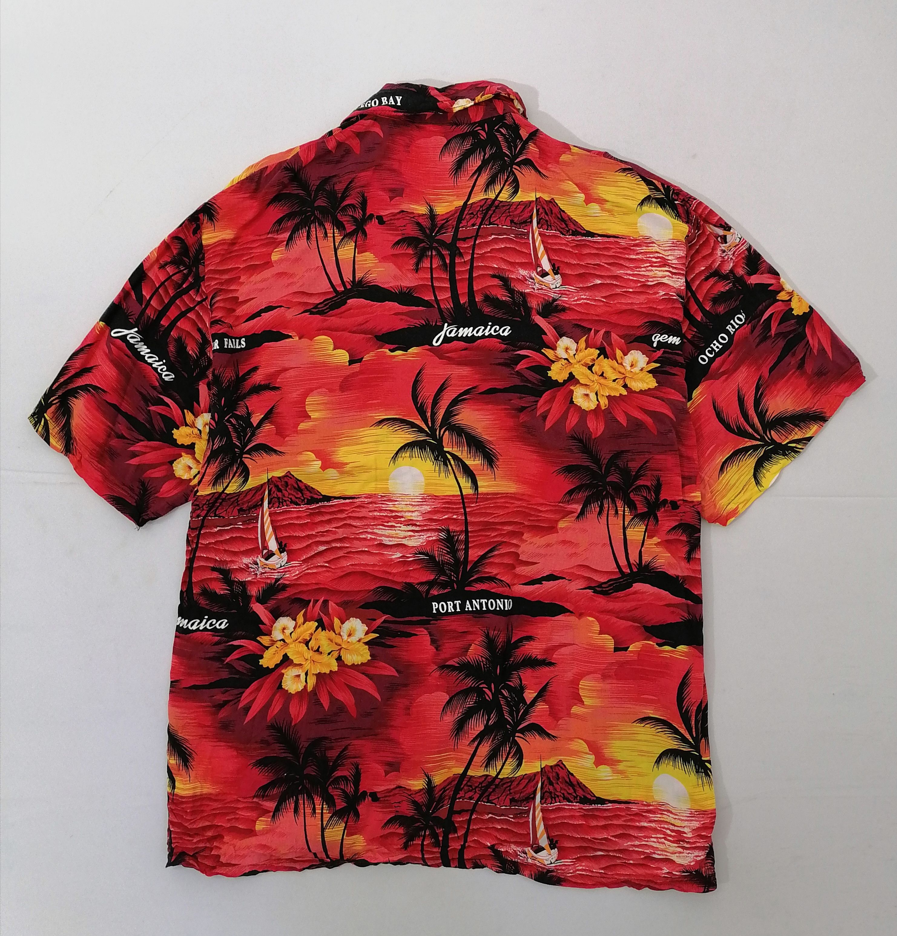 Hanes × Vintage Hanes Hawaiian Shirt Size US L / EU 52-54 / 3 - 2 Thumbnail