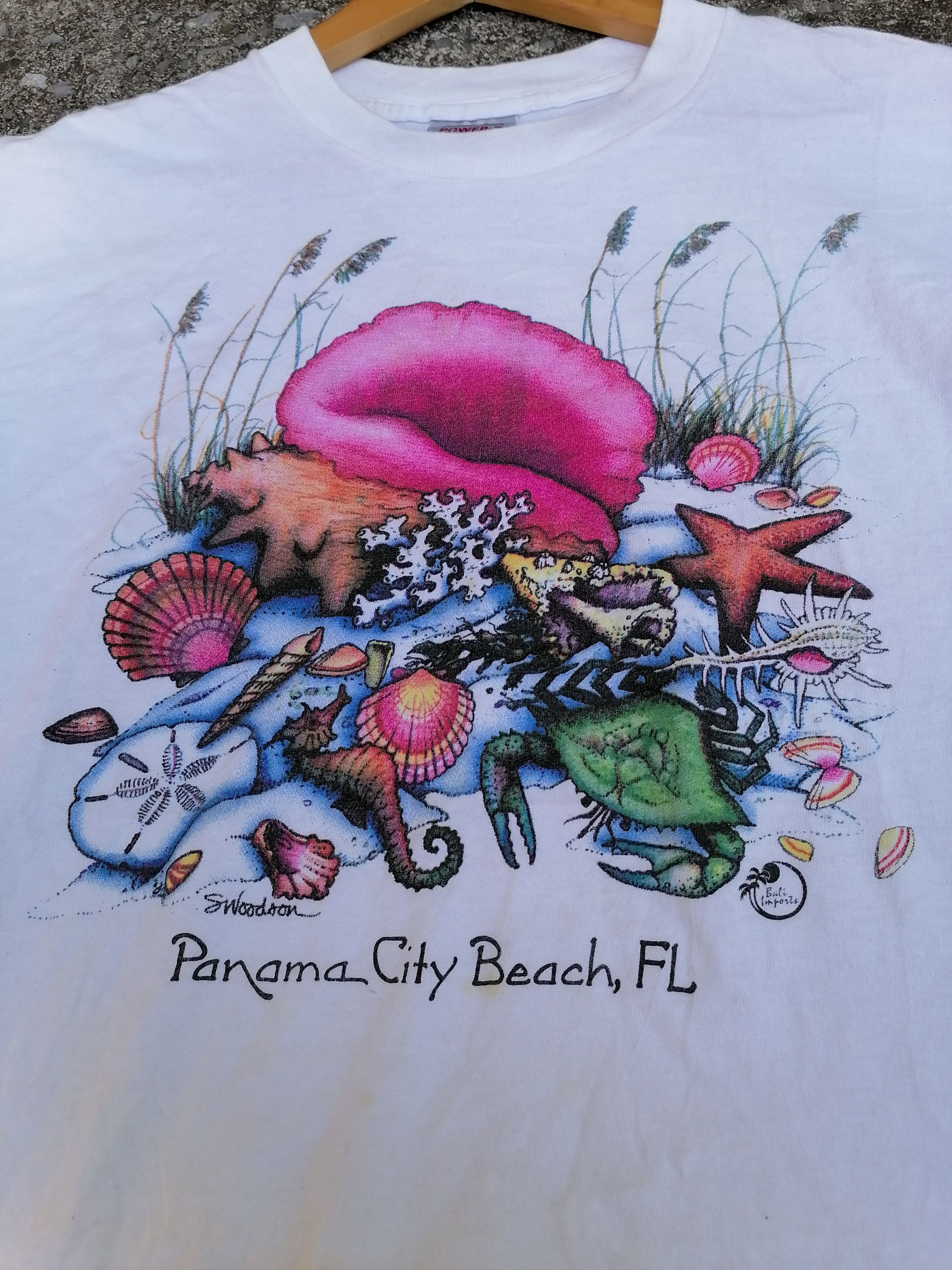 Vintage Vintage ONEITA Panama City Beach Tee Size US L / EU 52-54 / 3 - 2 Thumbnail