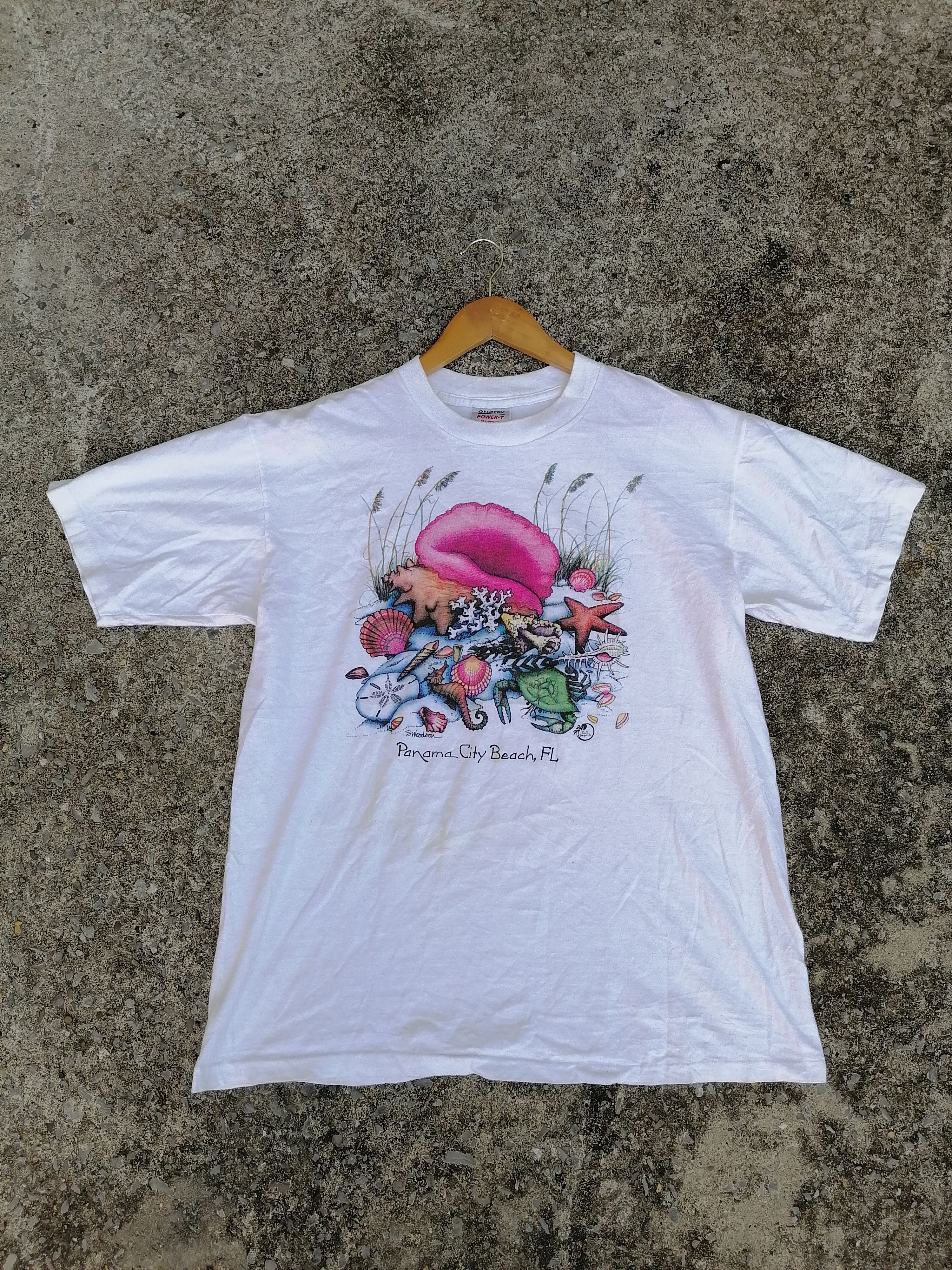 Vintage Vintage ONEITA Panama City Beach Tee Size US L / EU 52-54 / 3 - 1 Thumbnail