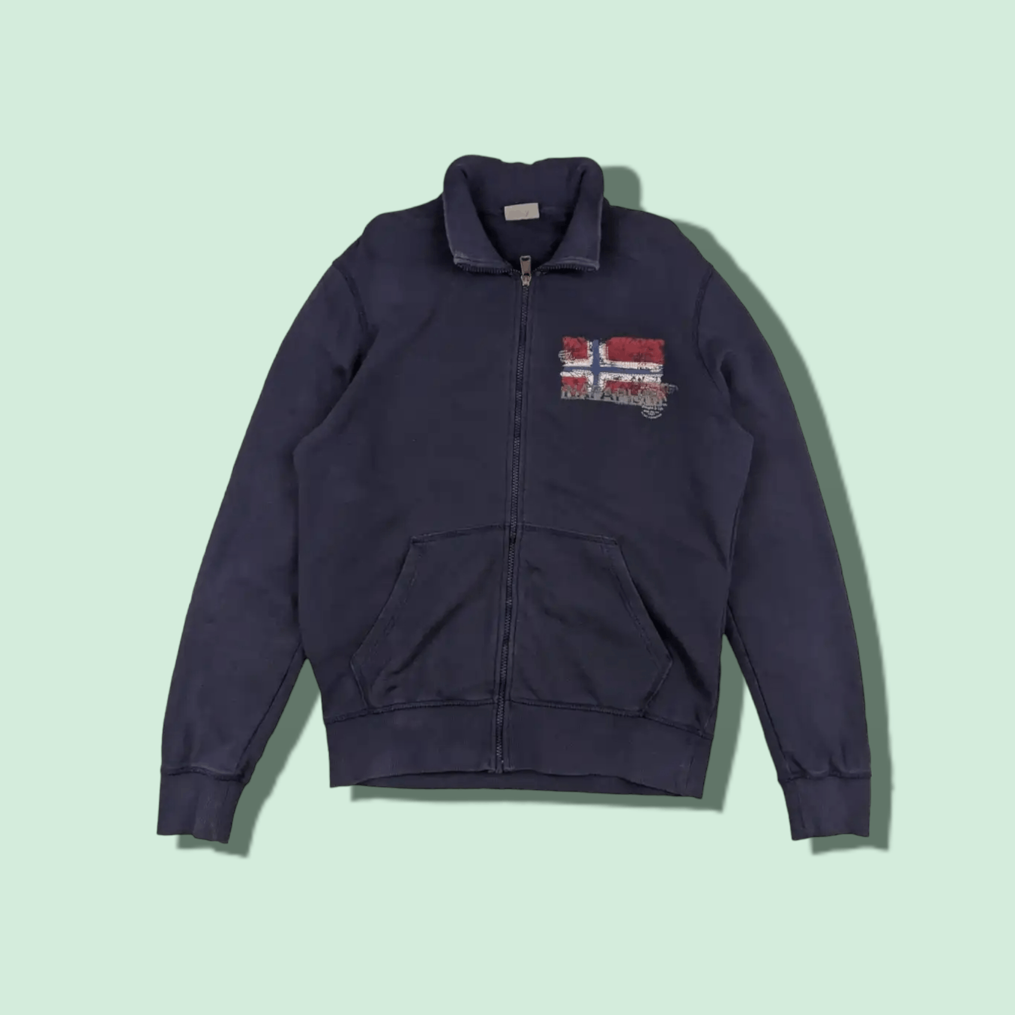 Napapijri NAPAPIJRI Zipper Sweatshirt Jacket Size US M / EU 48-50 / 2 - 1 Thumbnail