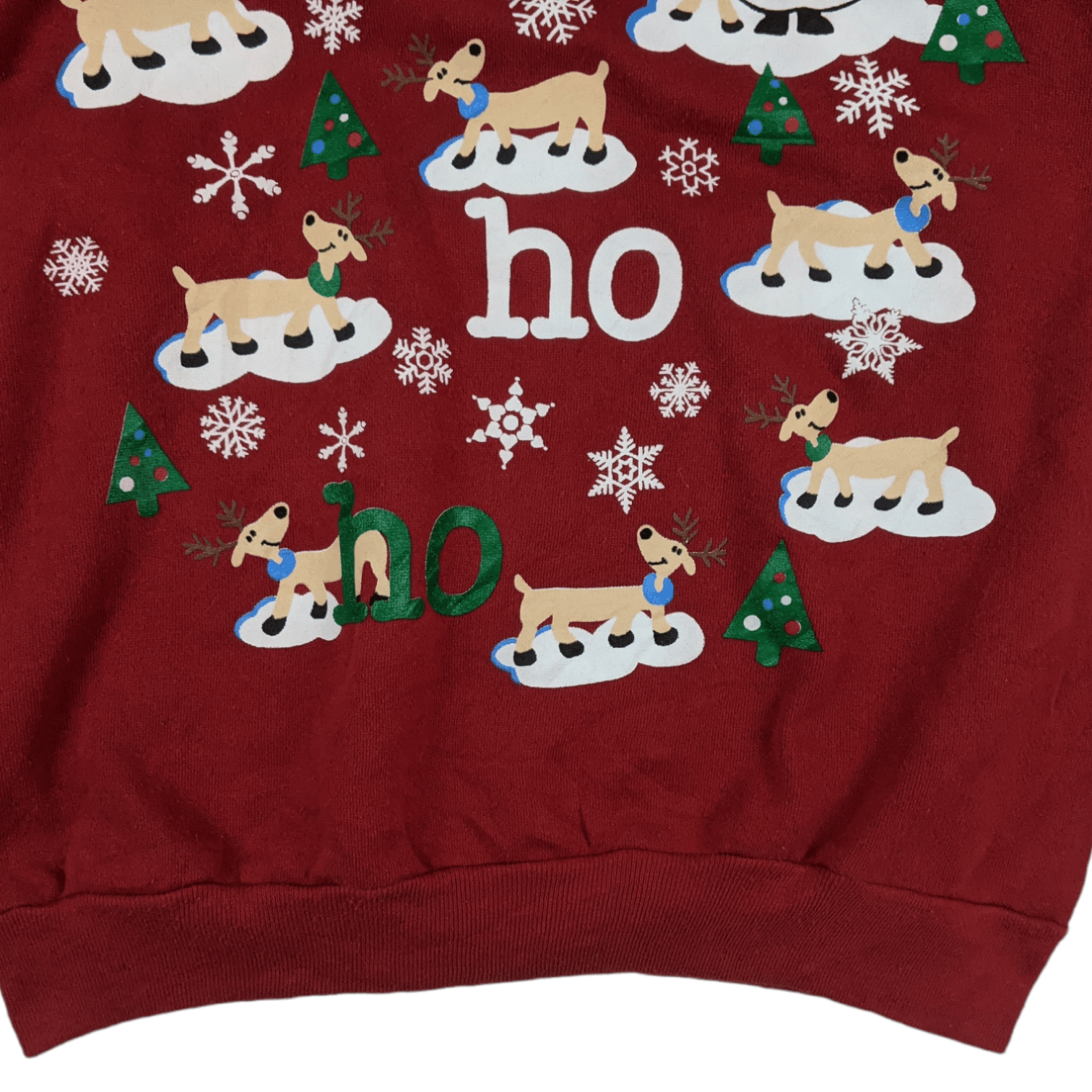 Tultex Vintage 90's MBC x Tultex Santa Claus Christmas Sweatshirt Size US L / EU 52-54 / 3 - 5 Thumbnail