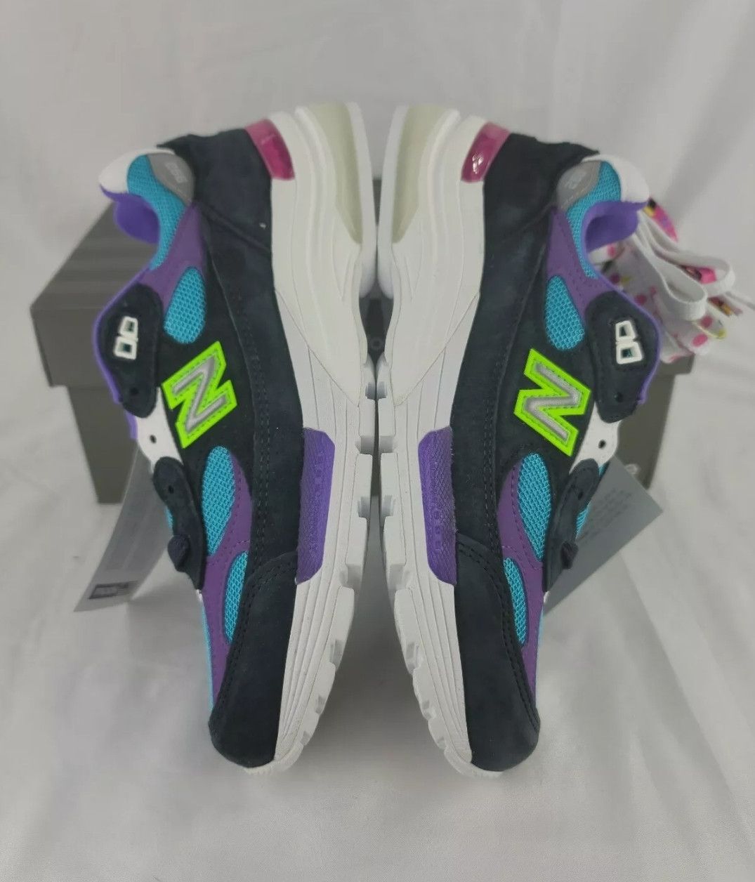 New Balance YCMC x NEW BALANCE SMU 992 NAVY CYAN PURPLE CONFIRMED ORDER Size US 6 / EU 39 - 6 Thumbnail