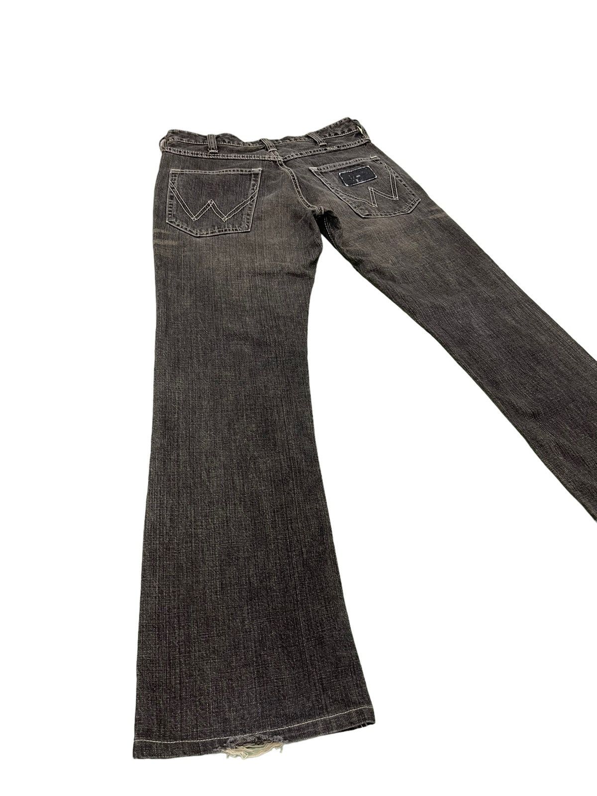 Japanese Brand Flare Jeans Wrangler Boot Cut Denim Clawmark 4🟦5 Size US 30 / EU 46 - 13 Thumbnail