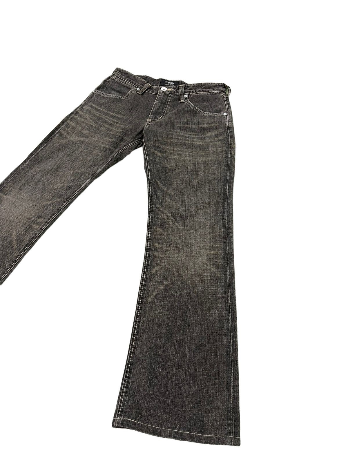 Japanese Brand Flare Jeans Wrangler Boot Cut Denim Clawmark 4🟦5 Size US 30 / EU 46 - 3 Thumbnail