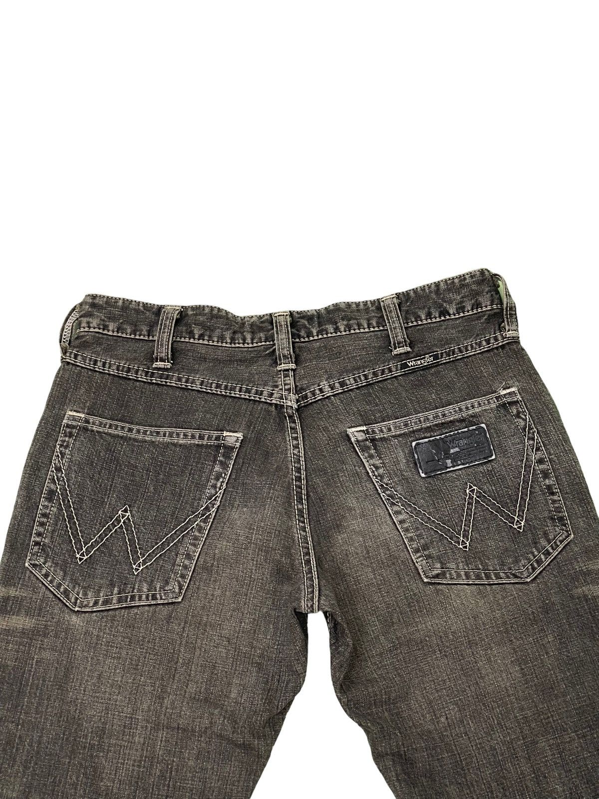 Japanese Brand Flare Jeans Wrangler Boot Cut Denim Clawmark 4🟦5 Size US 30 / EU 46 - 19 Thumbnail