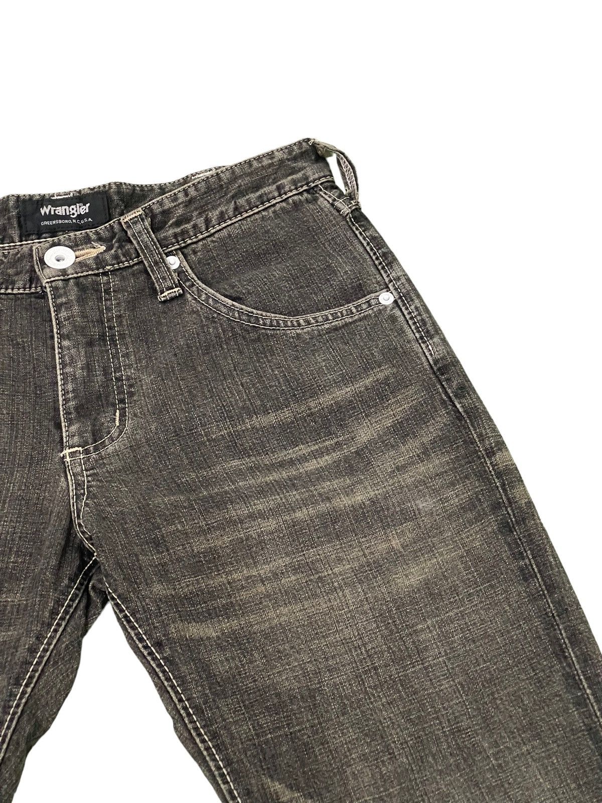 Japanese Brand Flare Jeans Wrangler Boot Cut Denim Clawmark 4🟦5 Size US 30 / EU 46 - 9 Thumbnail
