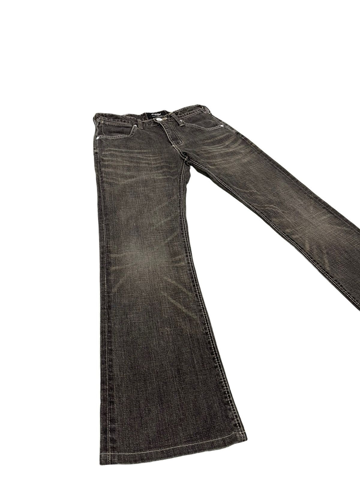 Japanese Brand Flare Jeans Wrangler Boot Cut Denim Clawmark 4🟦5 Size US 30 / EU 46 - 1 Thumbnail