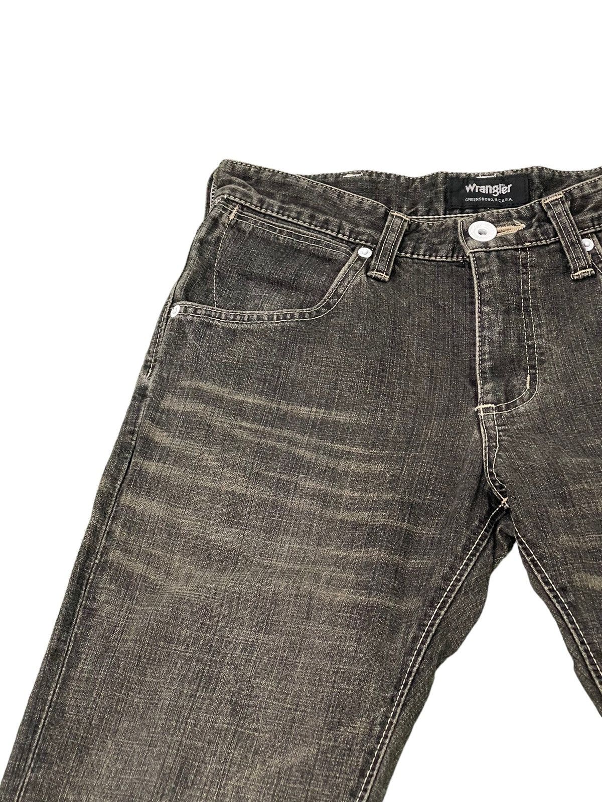Japanese Brand Flare Jeans Wrangler Boot Cut Denim Clawmark 4🟦5 Size US 30 / EU 46 - 8 Thumbnail