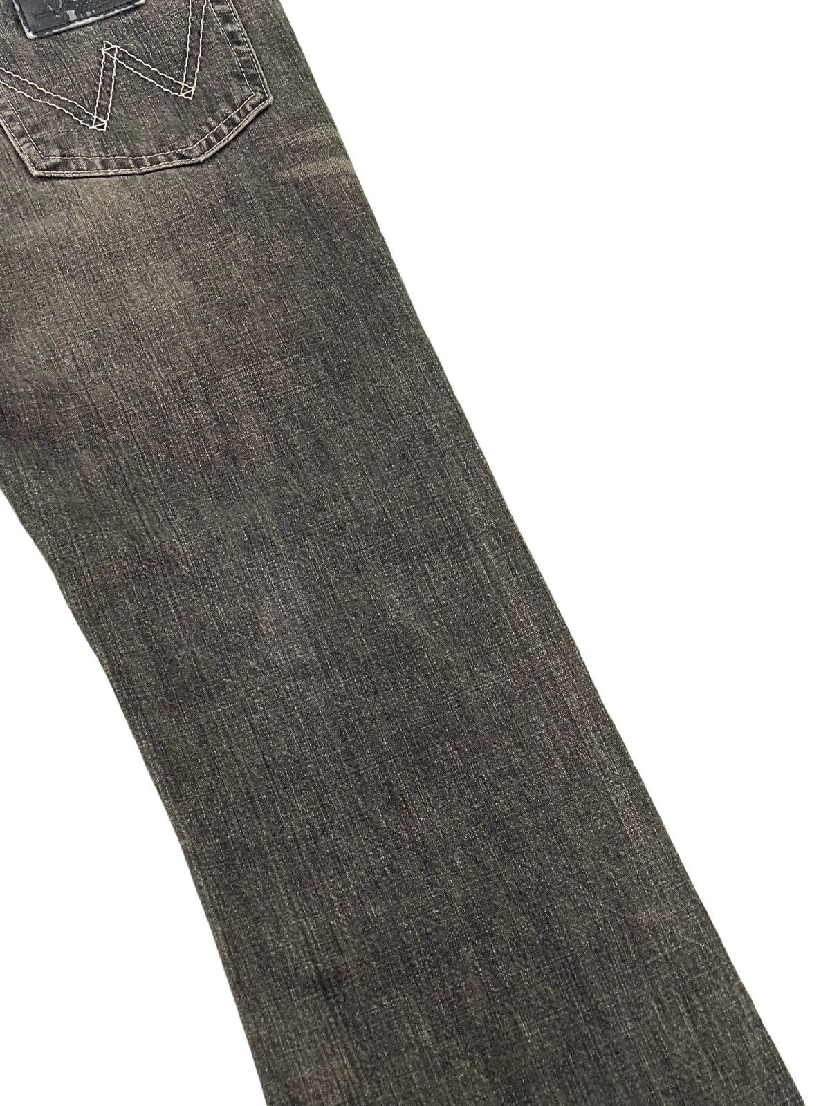 Japanese Brand Flare Jeans Wrangler Boot Cut Denim Clawmark 4🟦5 Size US 30 / EU 46 - 18 Thumbnail