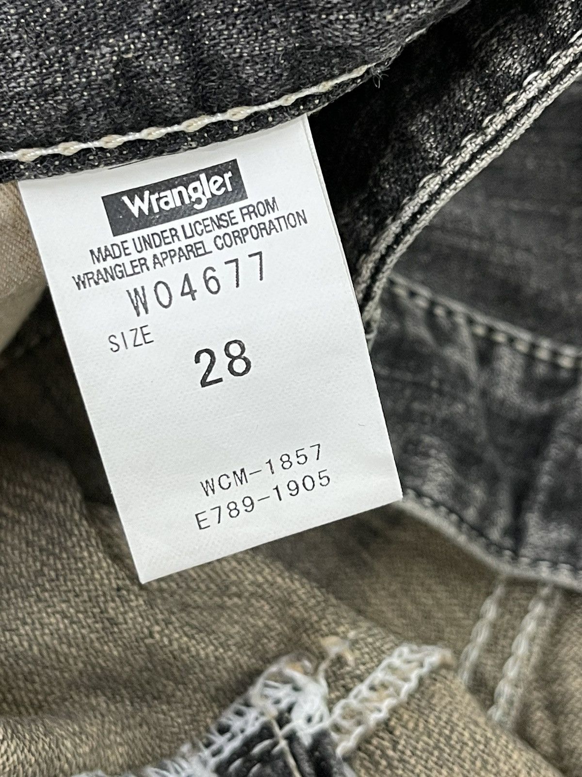 Japanese Brand Flare Jeans Wrangler Boot Cut Denim Clawmark 4🟦5 Size US 30 / EU 46 - 20 Thumbnail