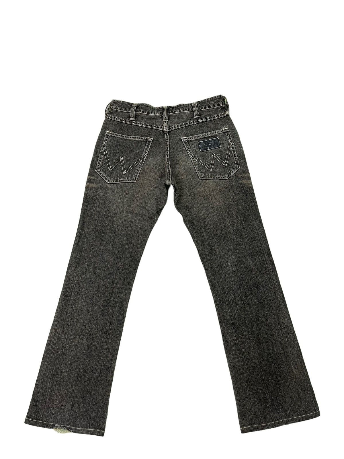 Japanese Brand Flare Jeans Wrangler Boot Cut Denim Clawmark 4🟦5 Size US 30 / EU 46 - 12 Thumbnail