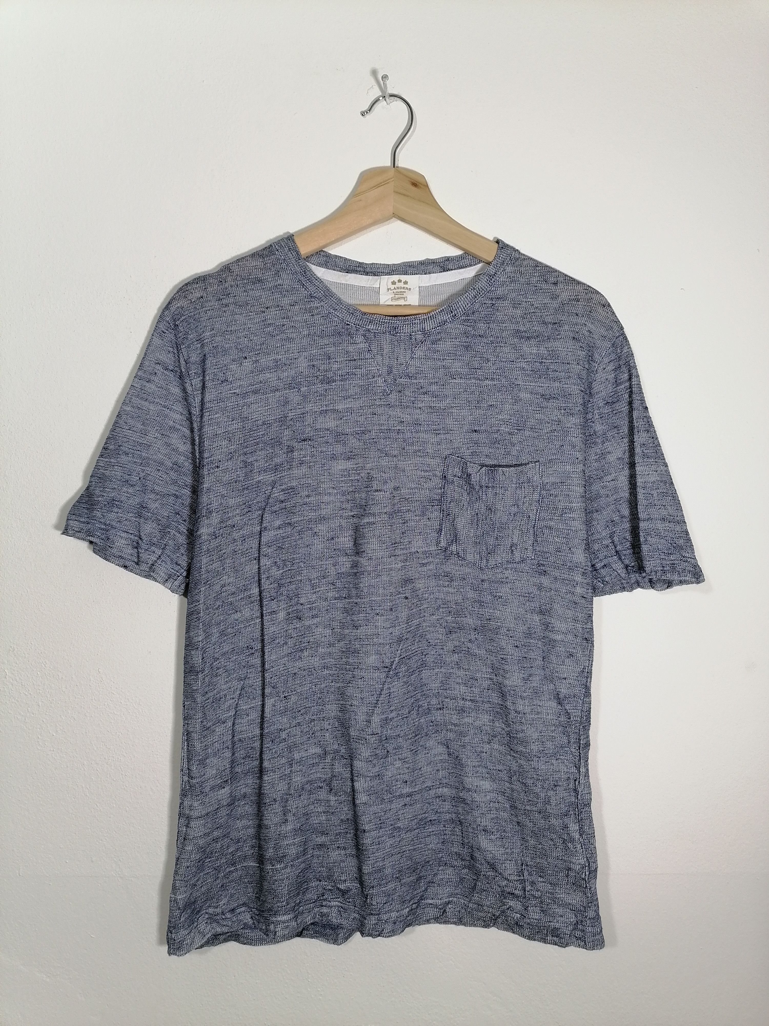 Japanese Brand × Ships Jet Blue Ship Jet Blue Pocket Tee Size US M / EU 48-50 / 2 - 1 Thumbnail