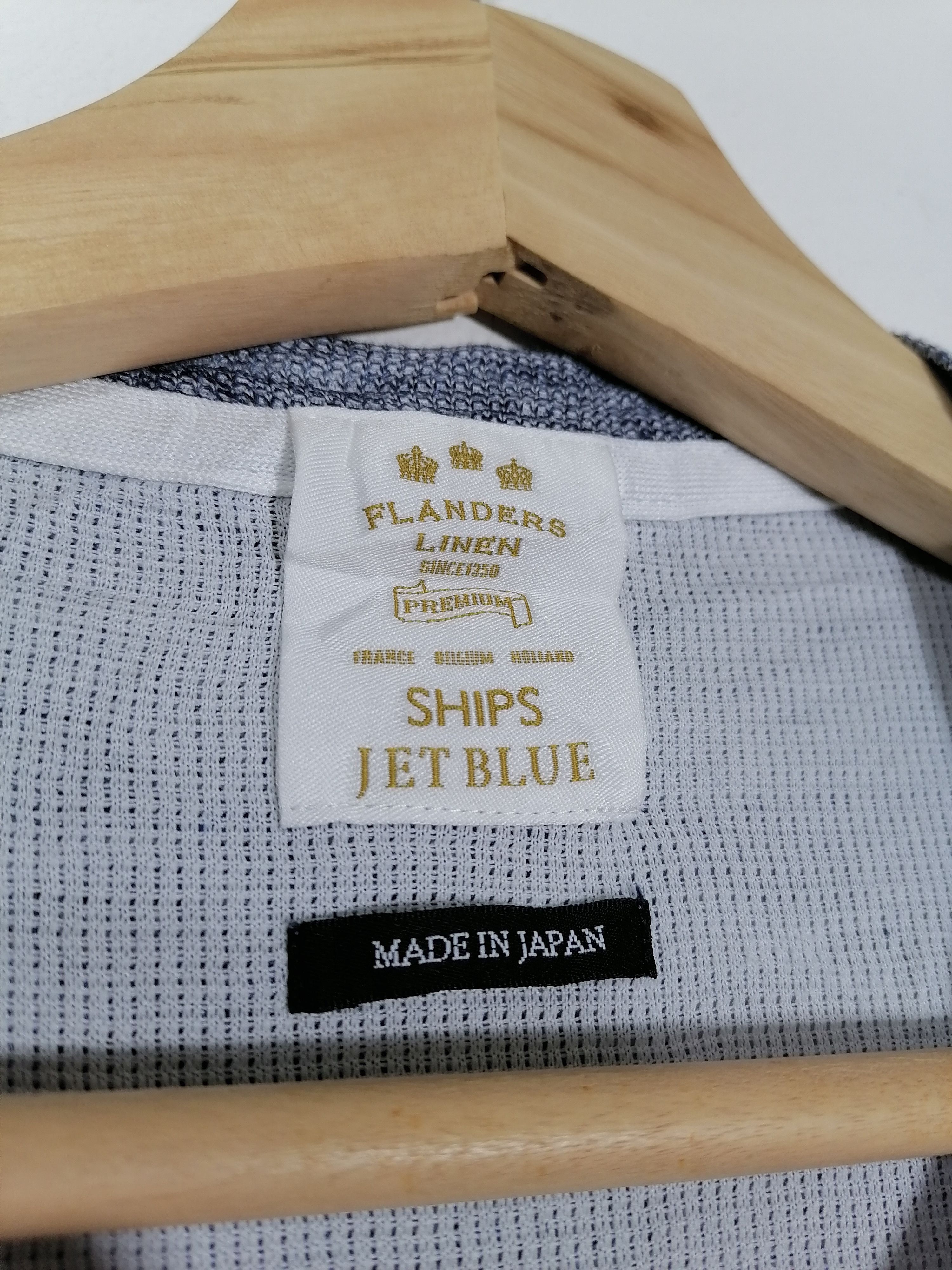 Japanese Brand × Ships Jet Blue Ship Jet Blue Pocket Tee Size US M / EU 48-50 / 2 - 3 Thumbnail