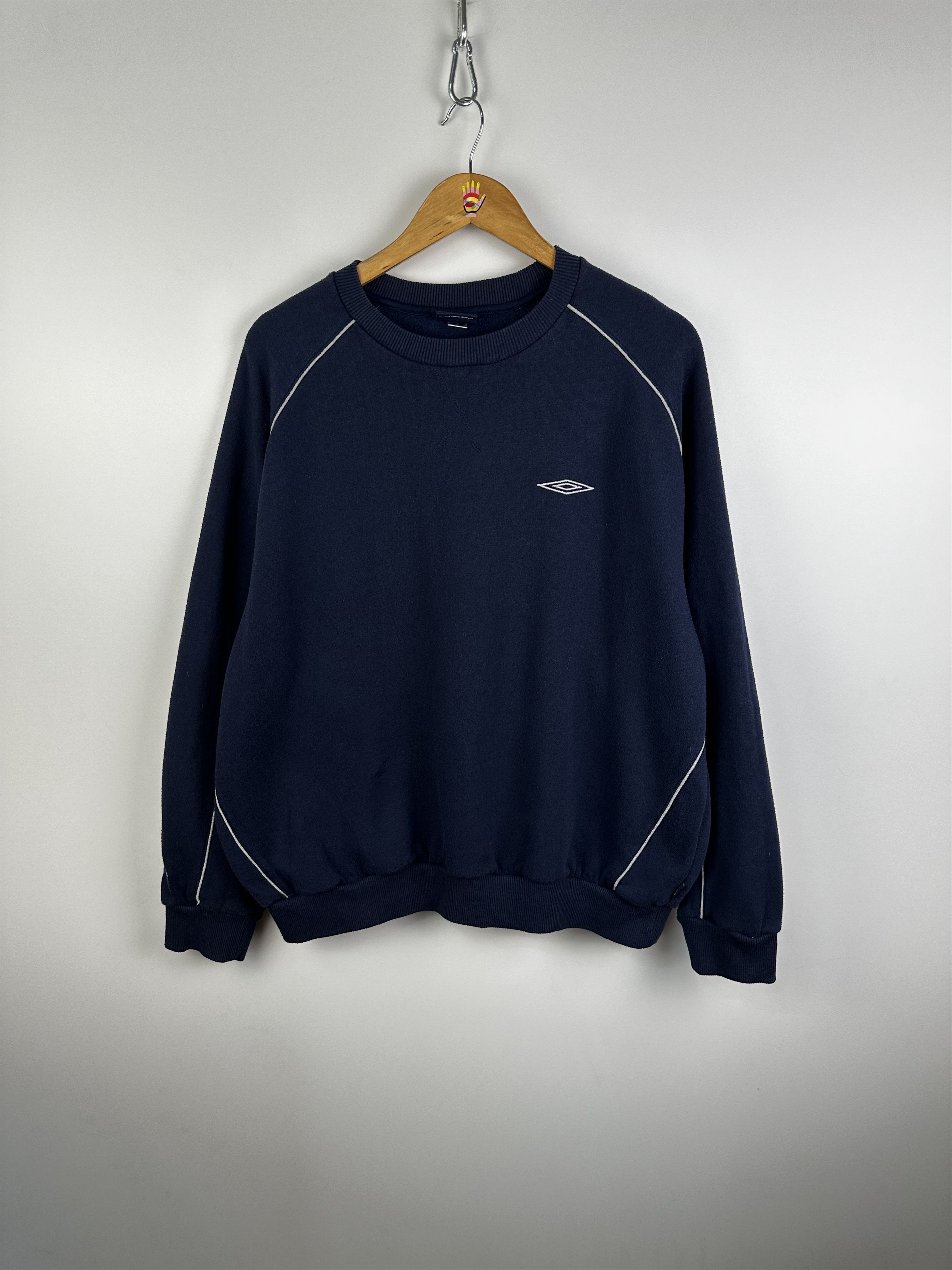 Vintage Umbro Sweatshirt Navy Blue Pullover Men's Size XXL