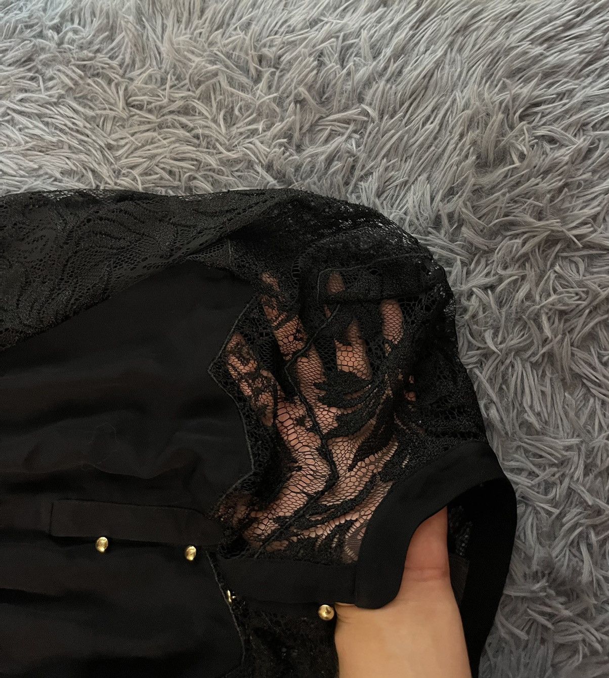 Just Cavalli × Roberto Cavalli × Vintage Just Cavalli 00s vintage mesh avant garde dress Size M / US 6-8 / IT 42-44 - 13 Thumbnail
