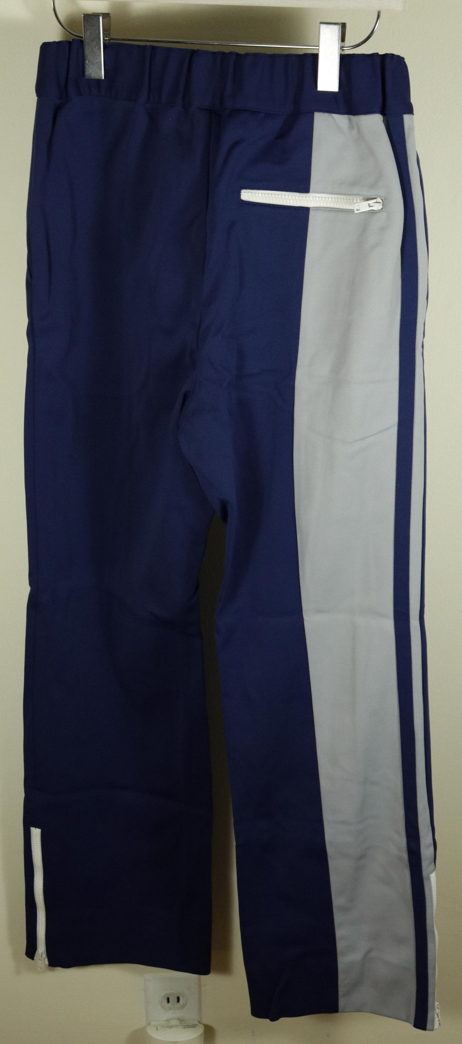 Marni Marni Wide Leg Stripe Navy Track Pants Size 46 / Small Size US 30 / EU 46 - 3 Thumbnail