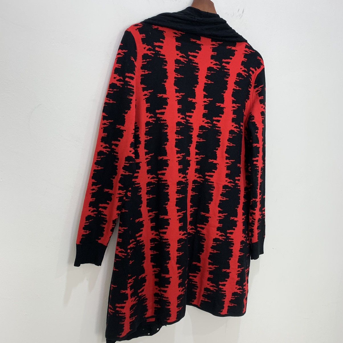 Other 205 Rayon Abstract Splatter Art Printed Knit Dress Cardigan Size US M / EU 48-50 / 2 - 12 Thumbnail