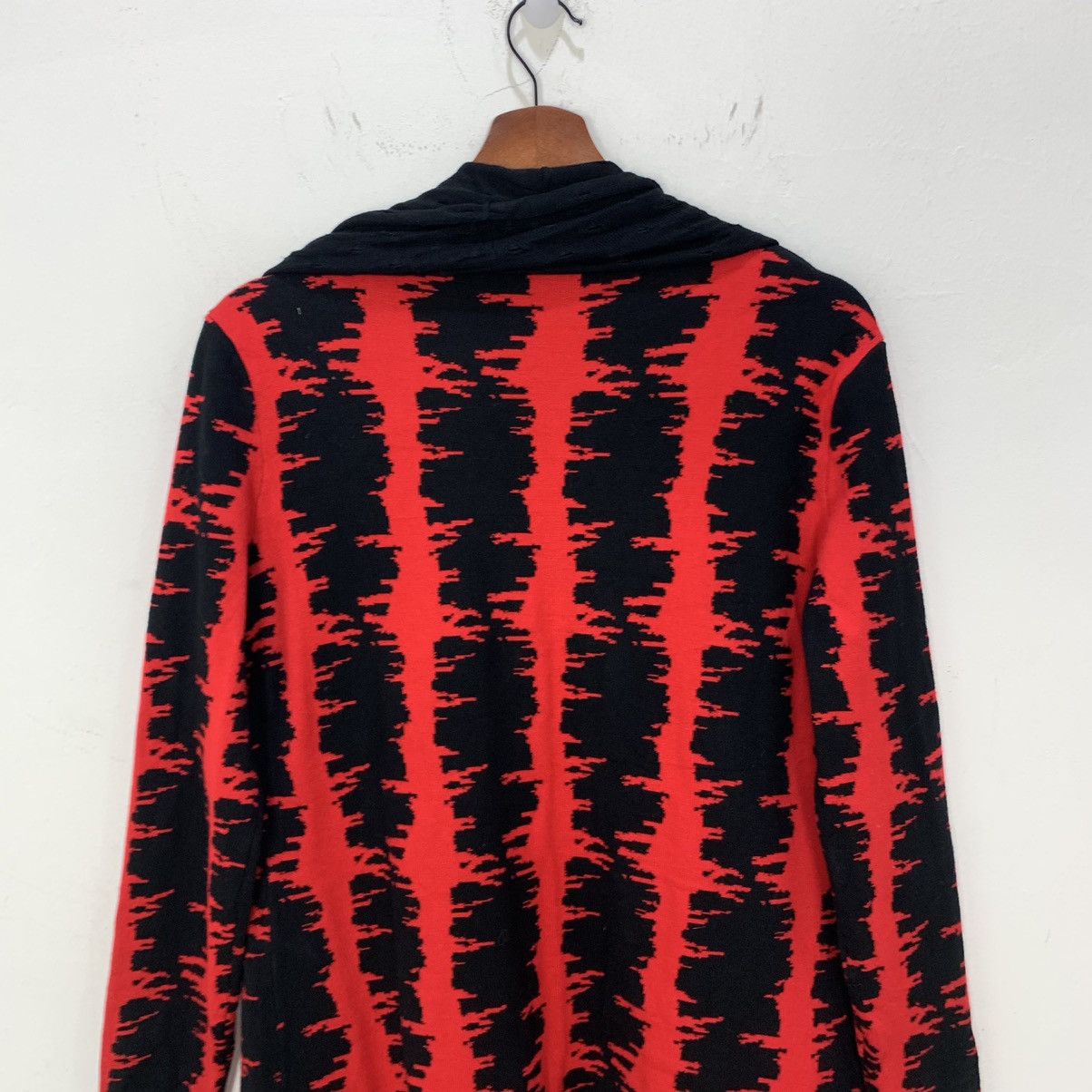 Other 205 Rayon Abstract Splatter Art Printed Knit Dress Cardigan Size US M / EU 48-50 / 2 - 10 Thumbnail
