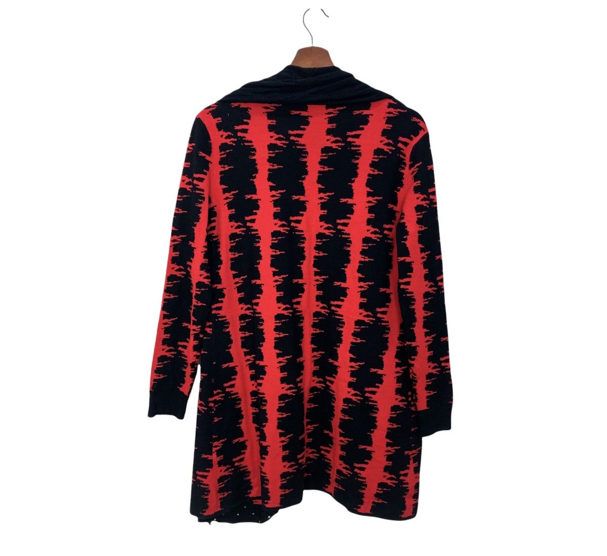 Other 205 Rayon Abstract Splatter Art Printed Knit Dress Cardigan Size US M / EU 48-50 / 2 - 2 Thumbnail