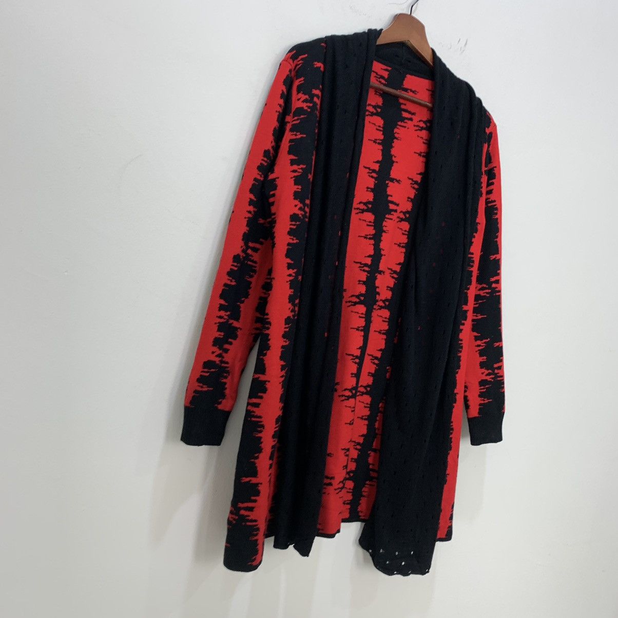 Other 205 Rayon Abstract Splatter Art Printed Knit Dress Cardigan Size US M / EU 48-50 / 2 - 5 Thumbnail