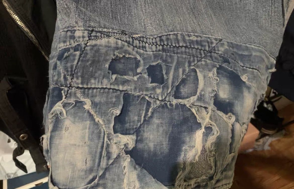 Kapital Kapital Boro Denim JKT DMGD Size US L / EU 52-54 / 3 - 4 Thumbnail
