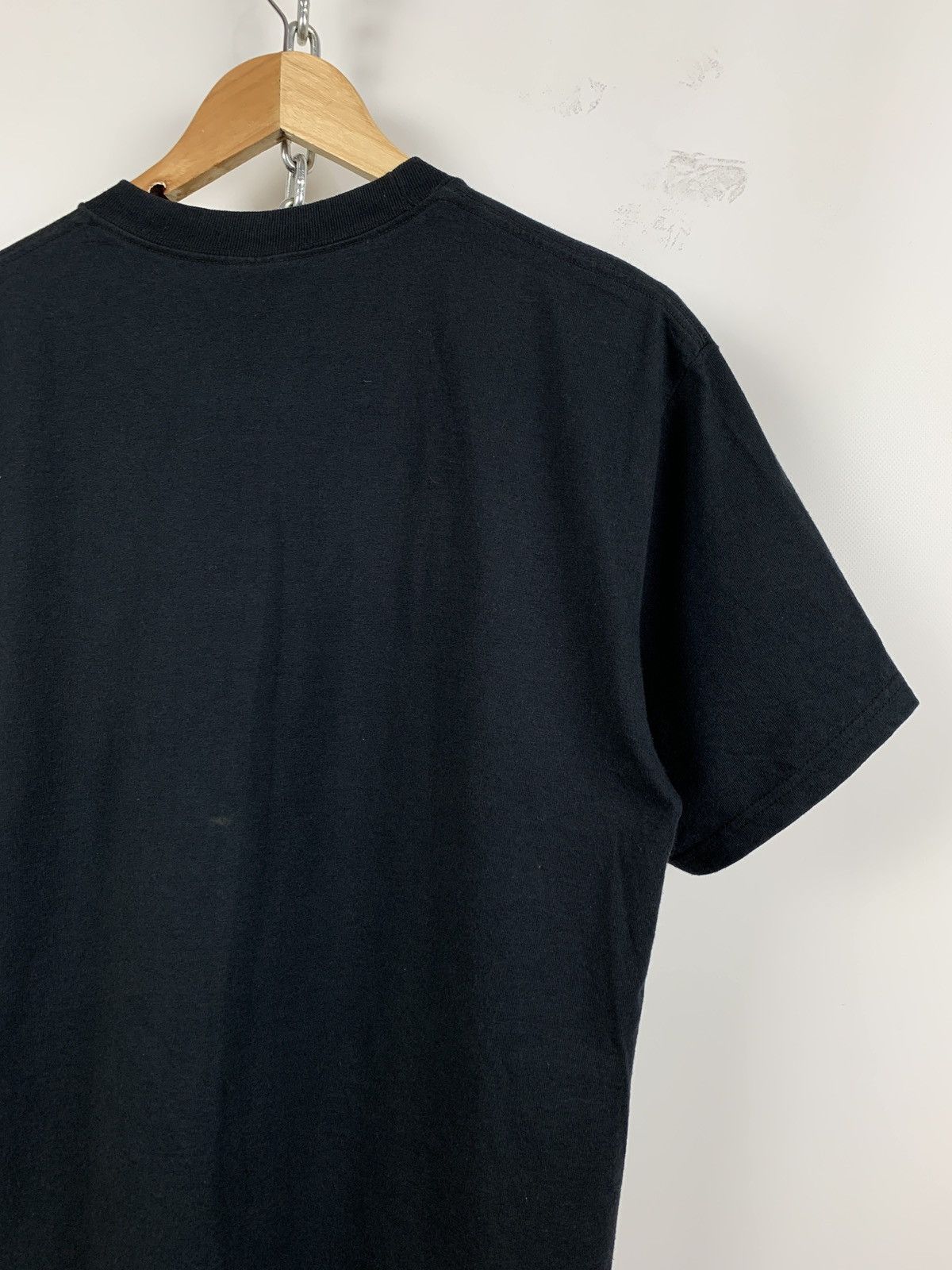 Stussy 00s Vintage Stussy Black Big Logo T-Shirt Size US M / EU 48-50 / 2 - 9 Thumbnail