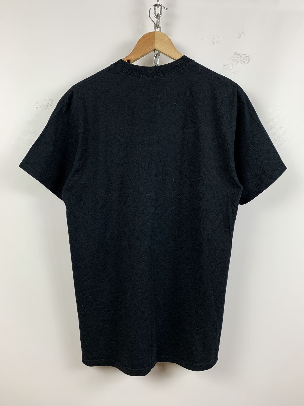 Stussy 00s Vintage Stussy Black Big Logo T-Shirt Size US M / EU 48-50 / 2 - 7 Thumbnail