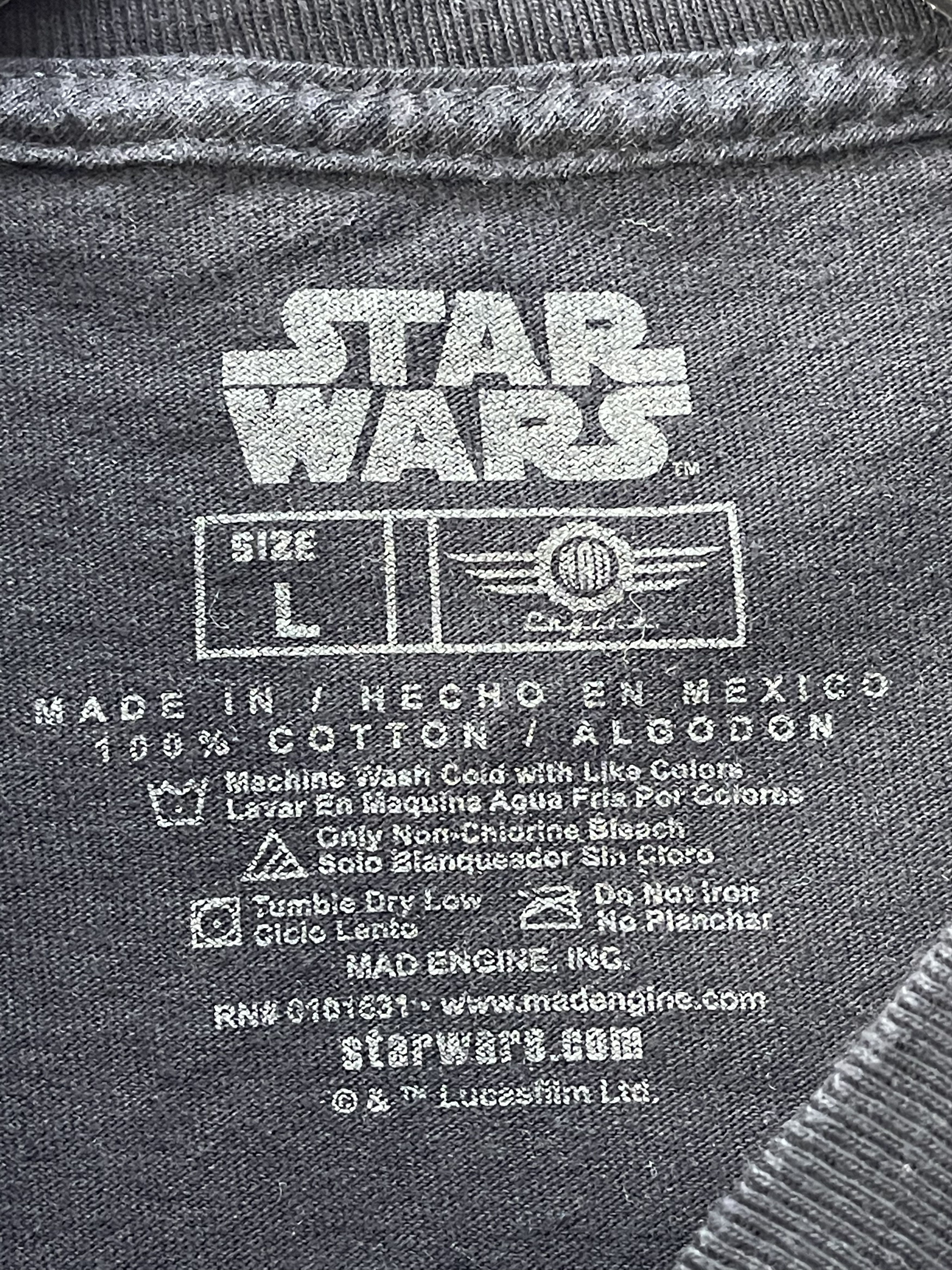 Star Wars × Vintage Rare items🔥 Star Wars Expressions of Vader T-Shirt Size US L / EU 52-54 / 3 - 3 Thumbnail