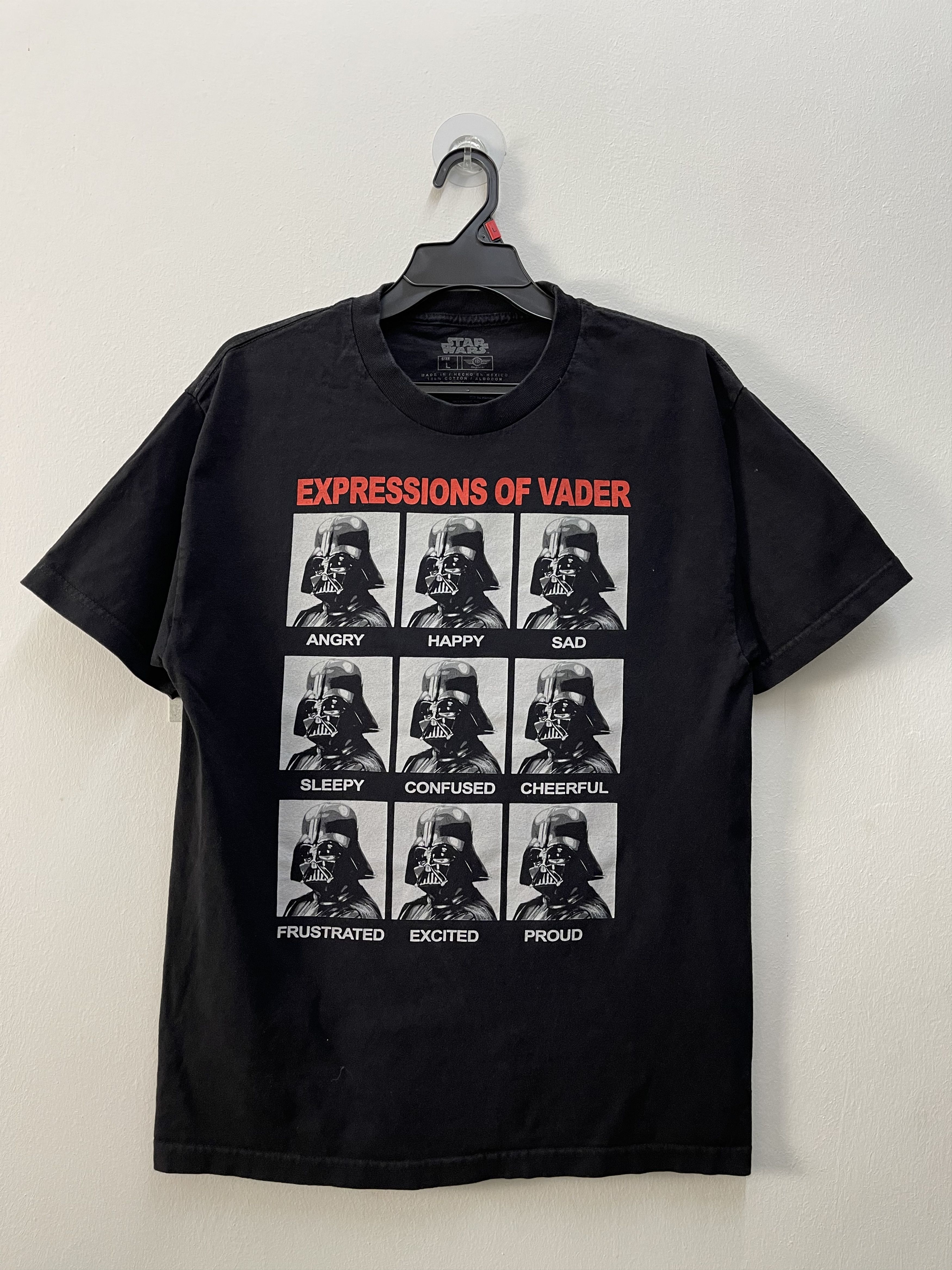 Star Wars × Vintage Rare items🔥 Star Wars Expressions of Vader T-Shirt Size US L / EU 52-54 / 3 - 1 Thumbnail