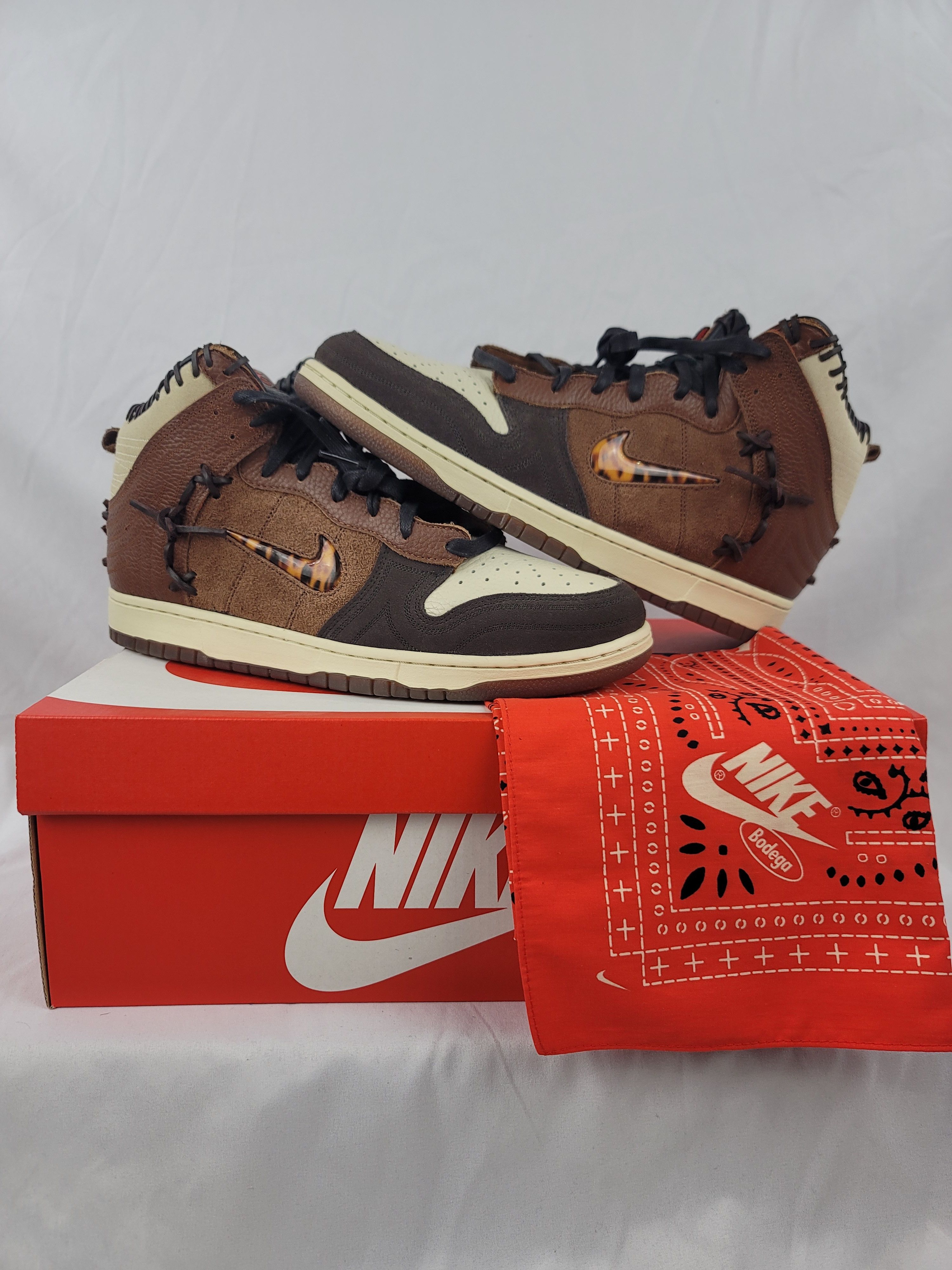 Bodega × Nike Nike Dunk High Bodega Legend Fauna Brown Size 13 US Size US 13 / EU 46 - 1 Thumbnail
