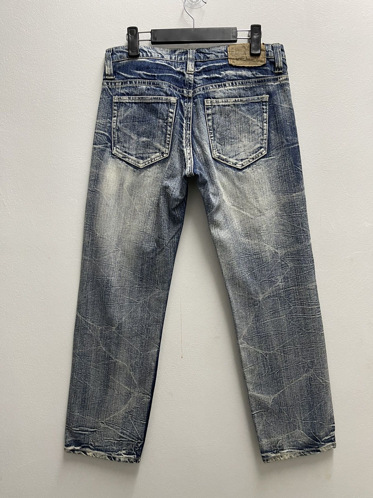 Japanese Brand × Vintage Vintage Speed Trash Distress Denim Jeans Size US 31 - 19 Thumbnail
