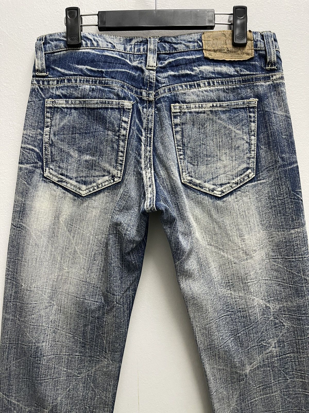 Japanese Brand × Vintage Vintage Speed Trash Distress Denim Jeans Size US 31 - 18 Thumbnail