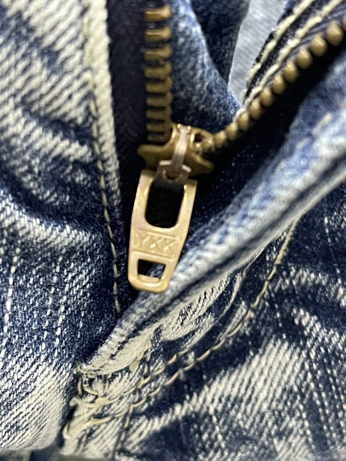 Japanese Brand × Vintage Vintage Speed Trash Distress Denim Jeans Size US 31 - 15 Thumbnail