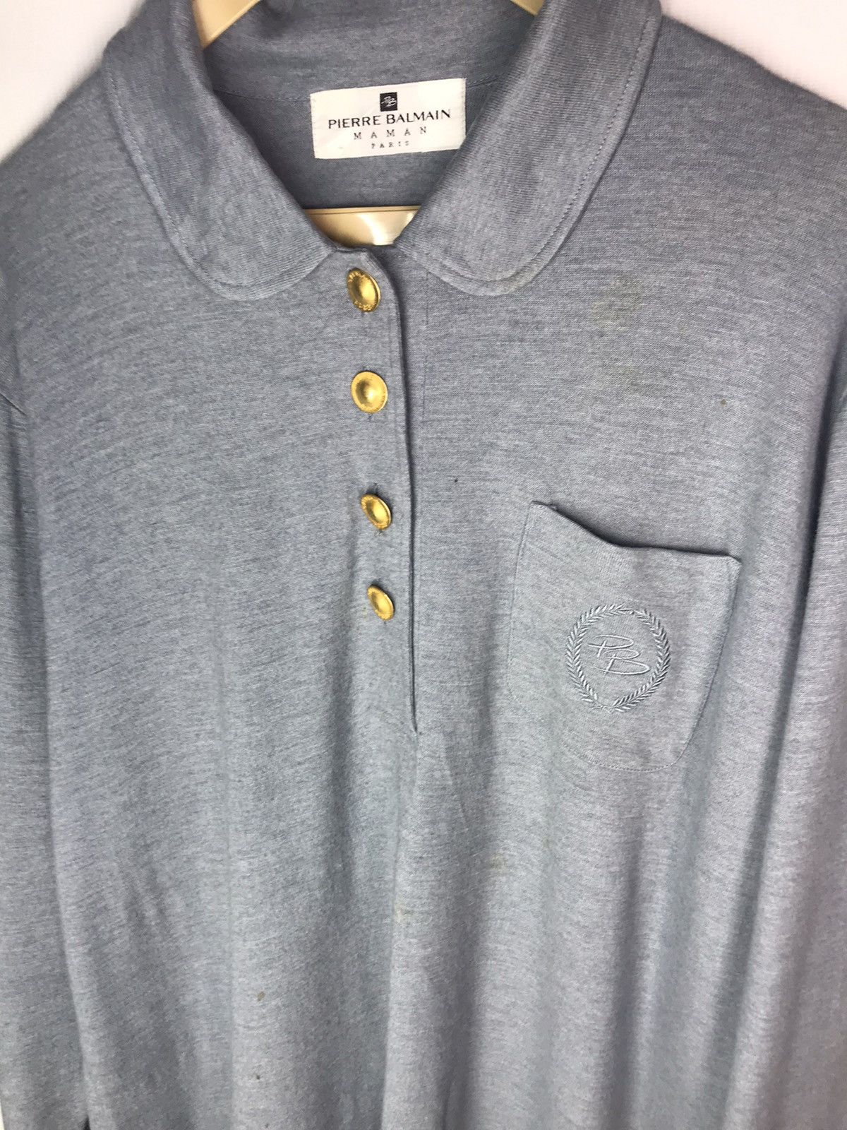 Pierre Balmain × Vintage Vintage Pierre balmain maman half gold button pyjamas Size US M / EU 48-50 / 2 - 6 Thumbnail