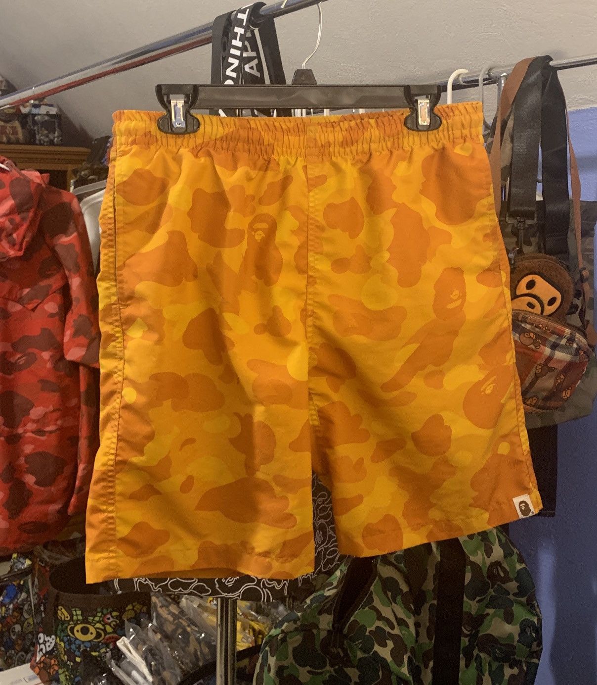 Bape Bape Camo Shorts Size US 33 - 1 Thumbnail