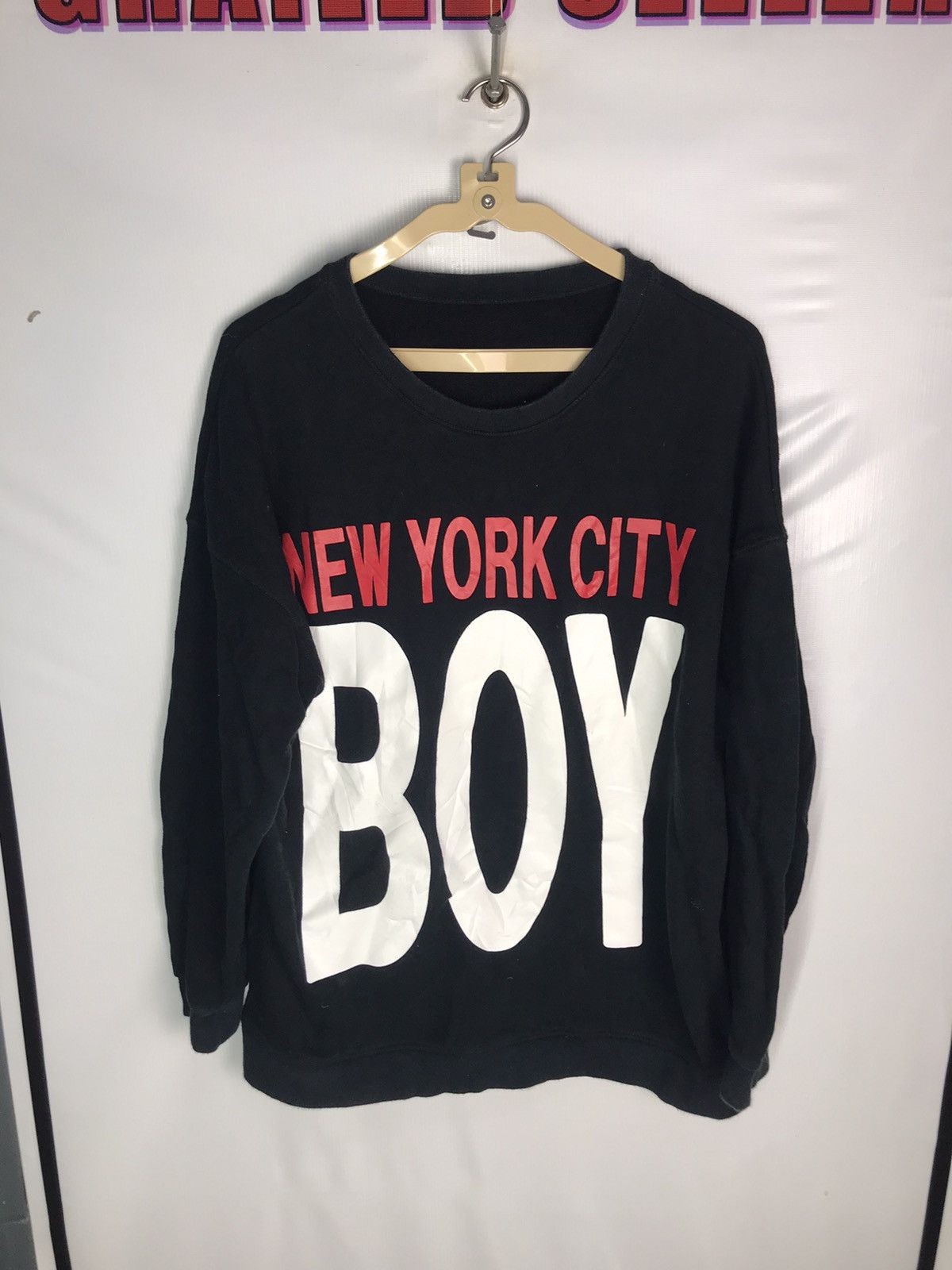 Japanese Brand New York City boy sweatshirt printed Japanese brand Size US M / EU 48-50 / 2 - 5 Thumbnail