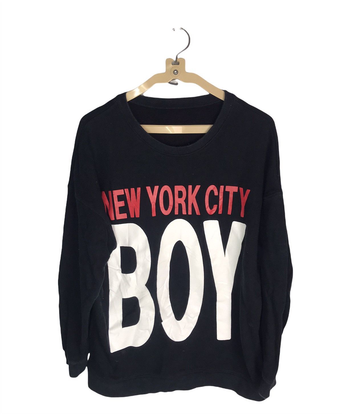 Japanese Brand New York City boy sweatshirt printed Japanese brand Size US M / EU 48-50 / 2 - 1 Thumbnail