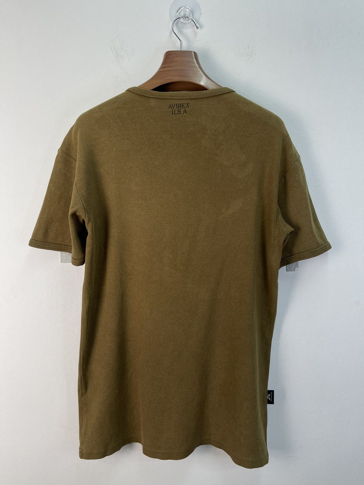 Avirex × Vintage RARE ITEM🔥AVIREX USA SLIM FITS T-SHIRT Size US L / EU 52-54 / 3 - 6 Thumbnail