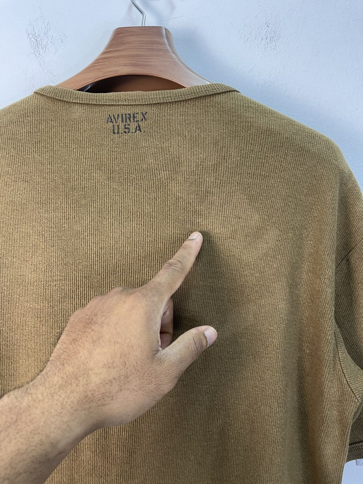 Avirex × Vintage RARE ITEM🔥AVIREX USA SLIM FITS T-SHIRT Size US L / EU 52-54 / 3 - 8 Thumbnail