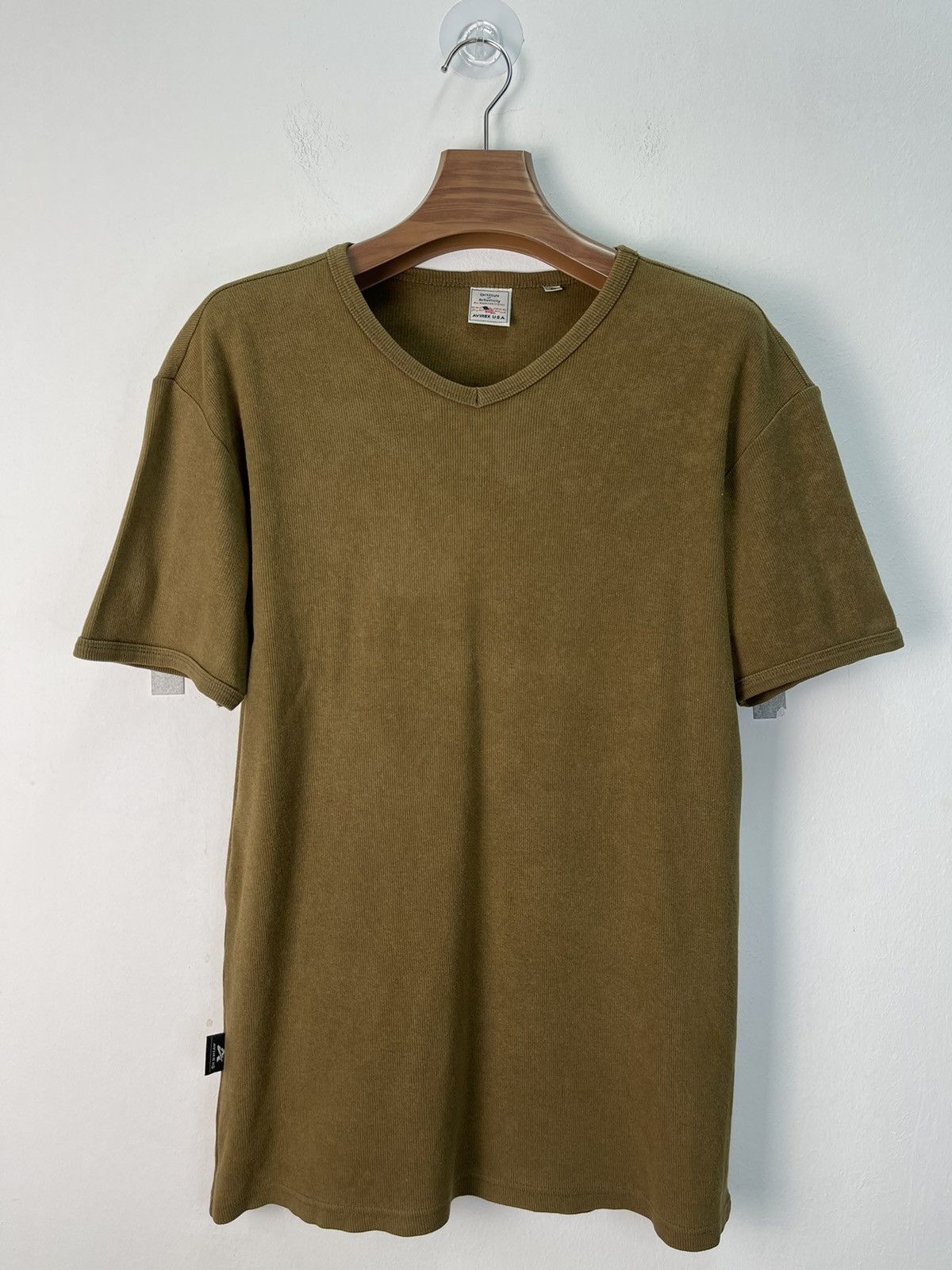 Avirex × Vintage RARE ITEM🔥AVIREX USA SLIM FITS T-SHIRT Size US L / EU 52-54 / 3 - 1 Thumbnail