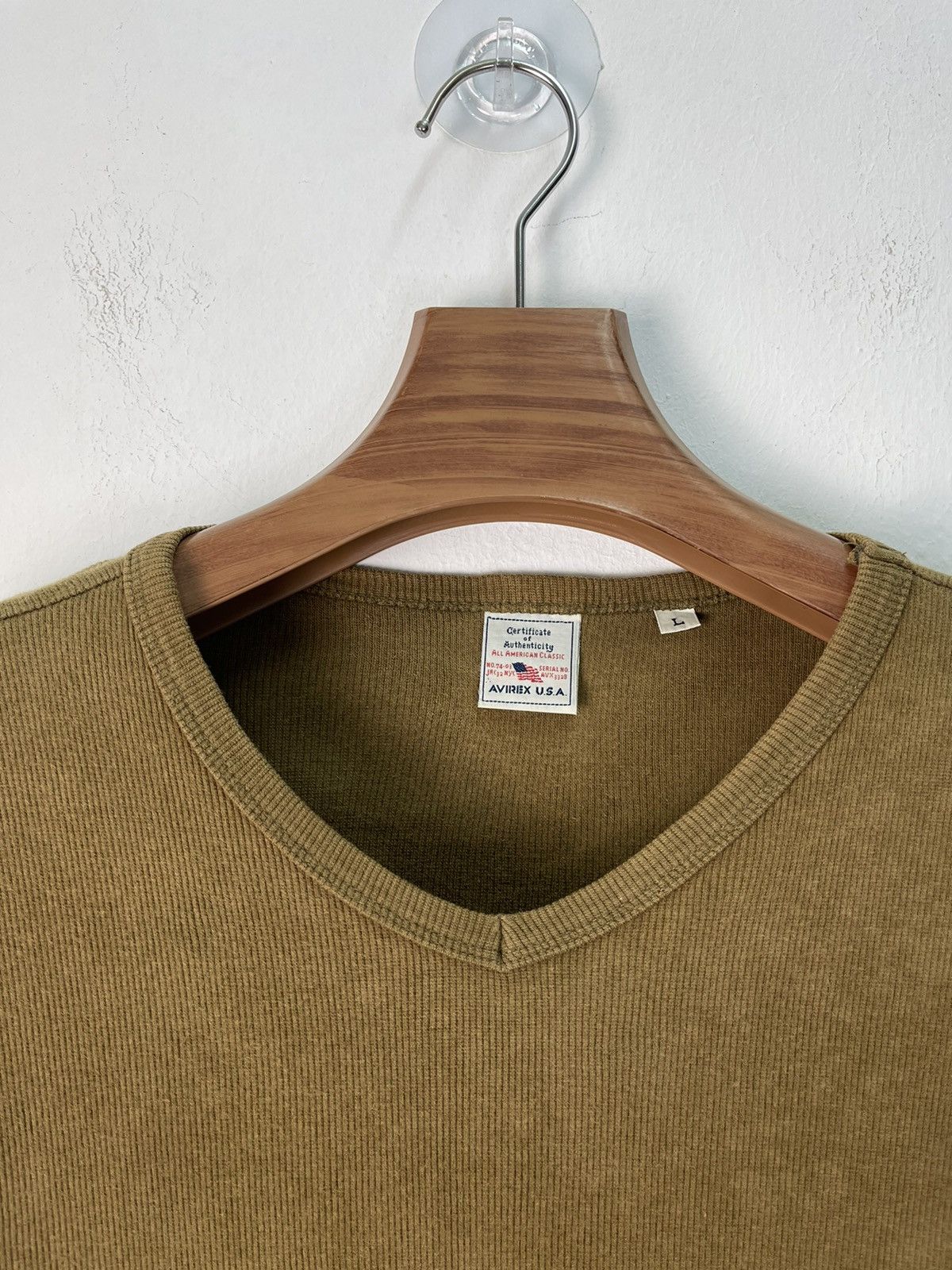 Avirex × Vintage RARE ITEM🔥AVIREX USA SLIM FITS T-SHIRT Size US L / EU 52-54 / 3 - 2 Thumbnail