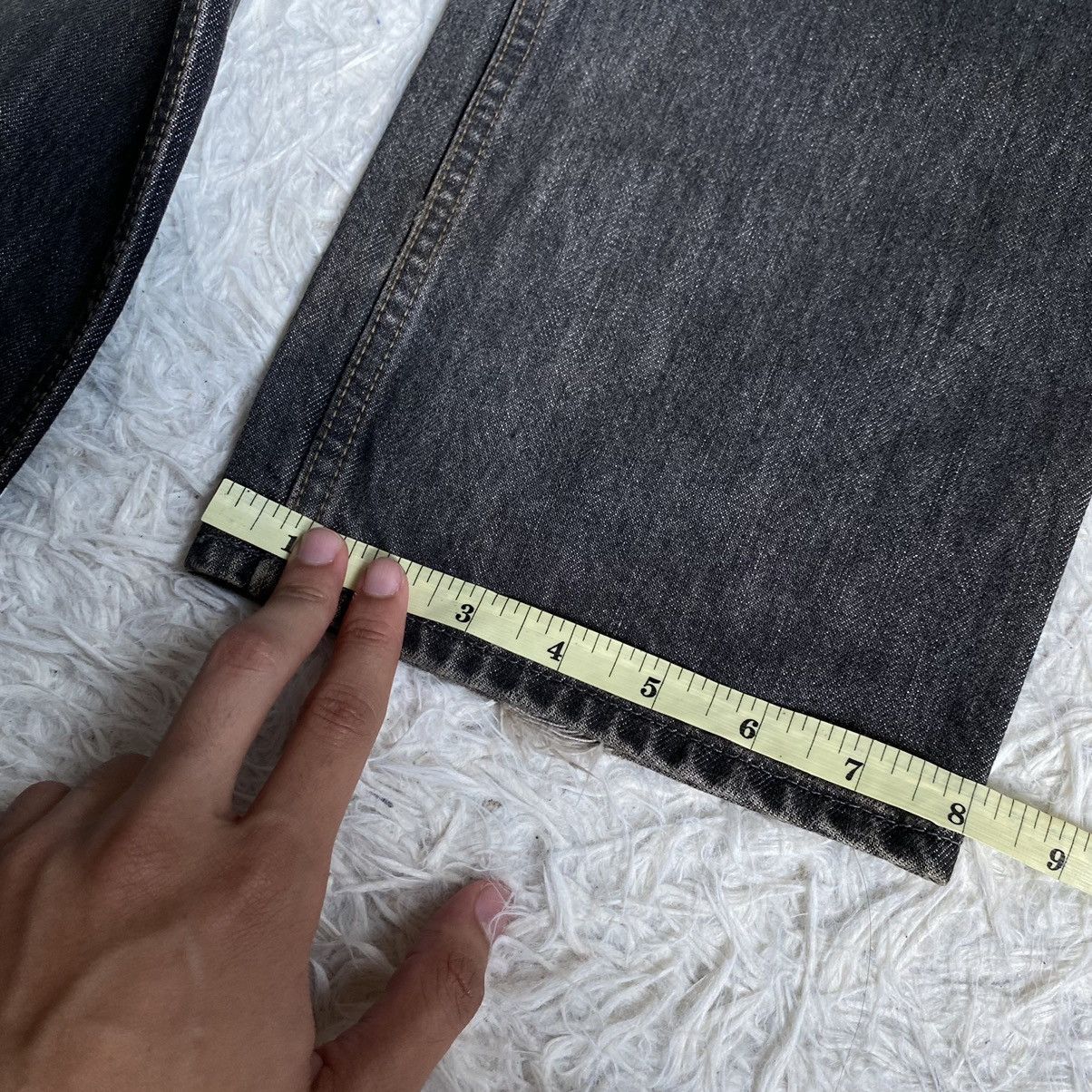 Japanese Brand × Spellbound Spellbound Black Cargo Jeans Size US 30 / EU 46 - 17 Thumbnail