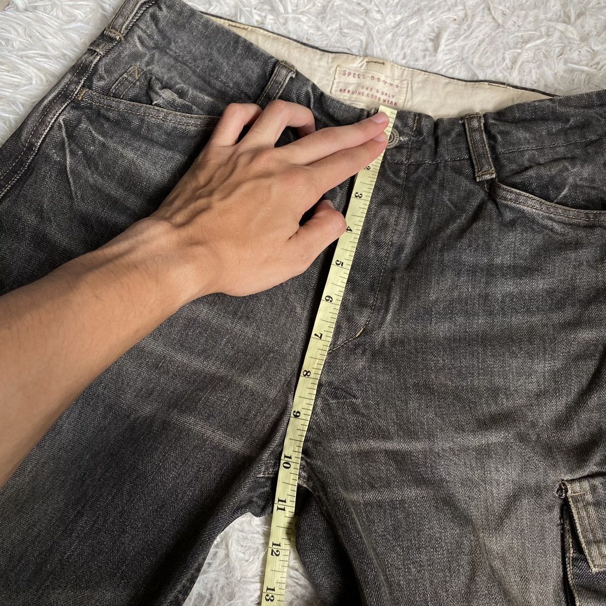 Japanese Brand × Spellbound Spellbound Black Cargo Jeans Size US 30 / EU 46 - 14 Thumbnail