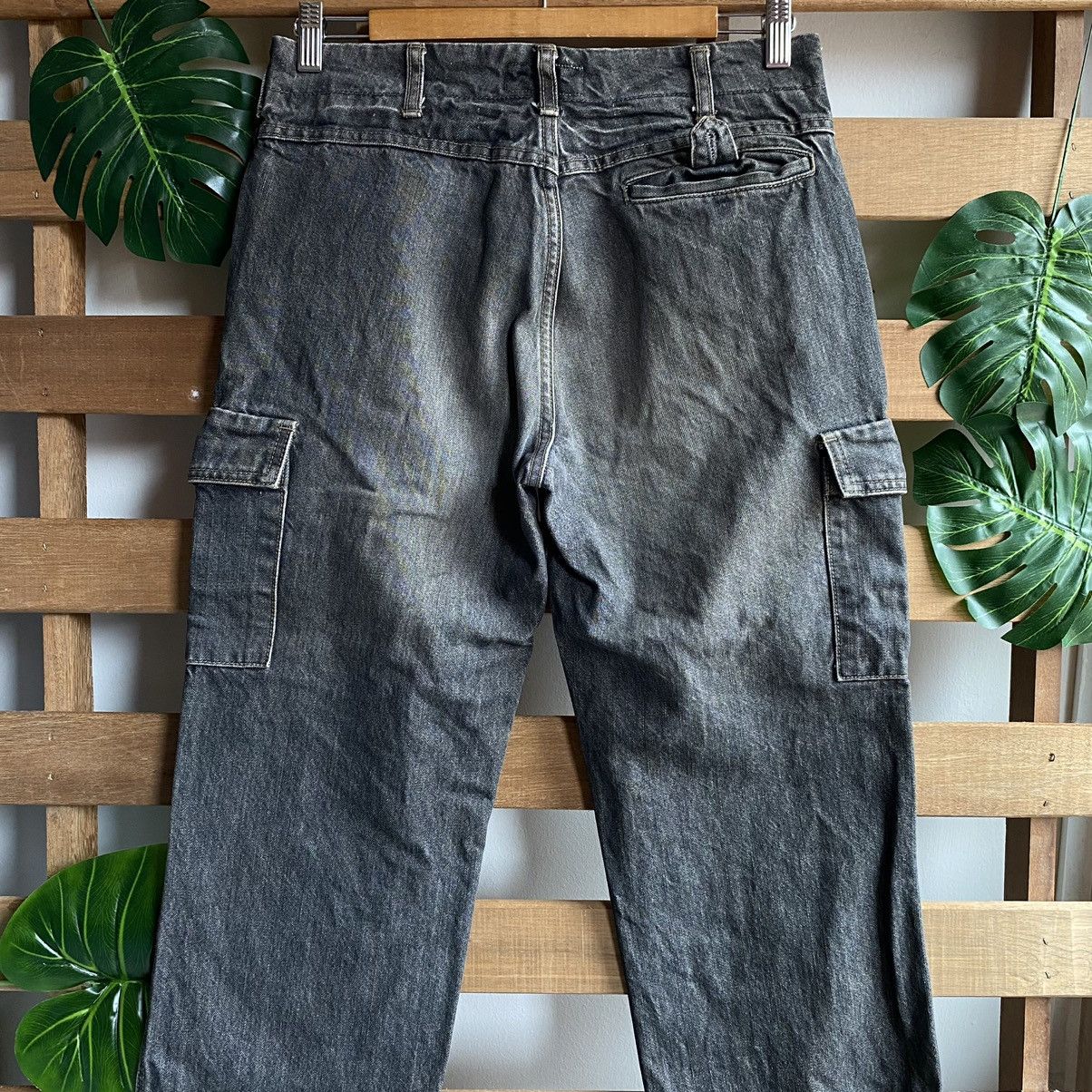 Japanese Brand × Spellbound Spellbound Black Cargo Jeans Size US 30 / EU 46 - 7 Thumbnail