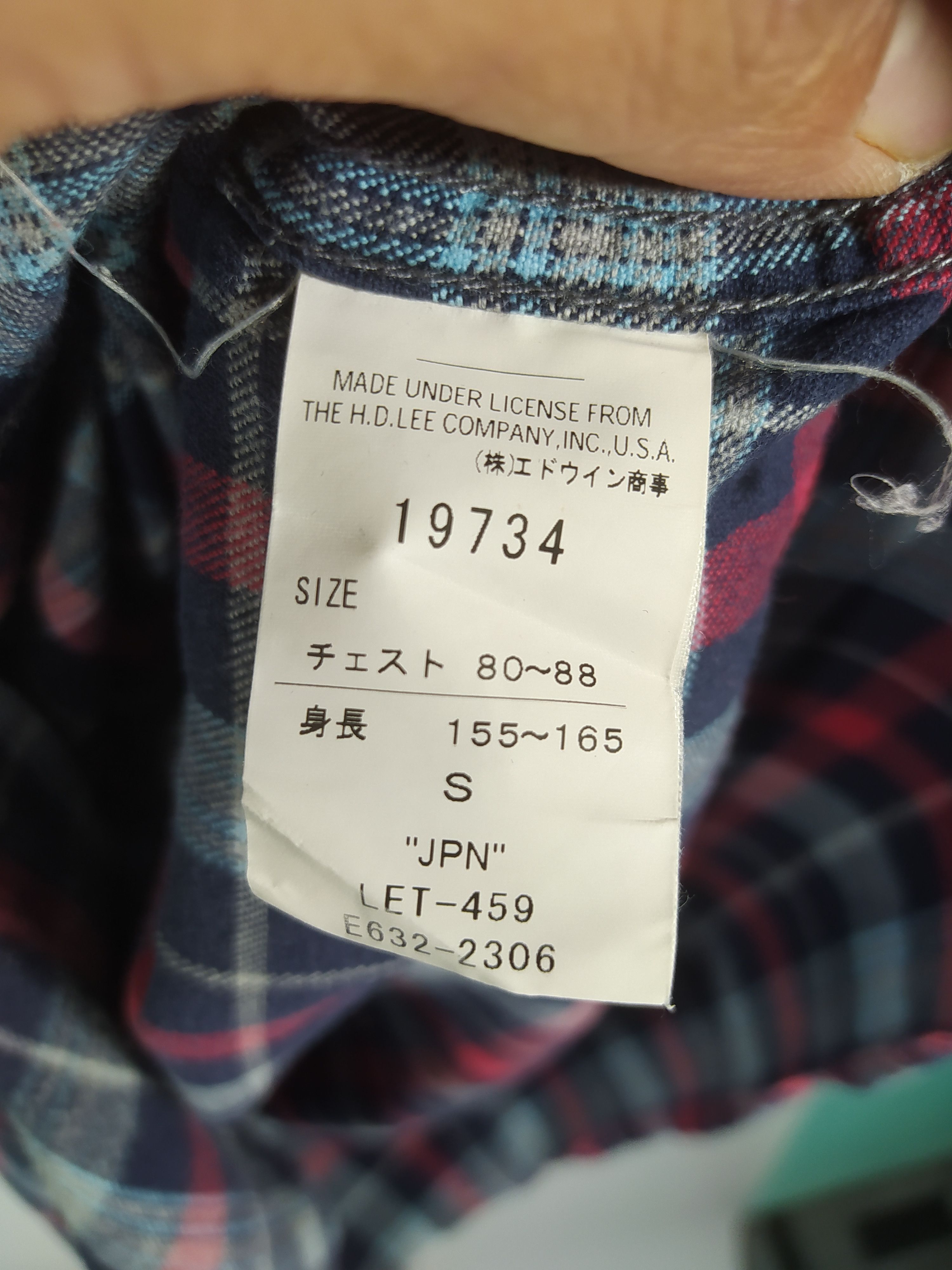 Flannel × Journal Standard × Lee Lee Exclusive Journal standard flannel Size US S / EU 44-46 / 1 - 4 Thumbnail