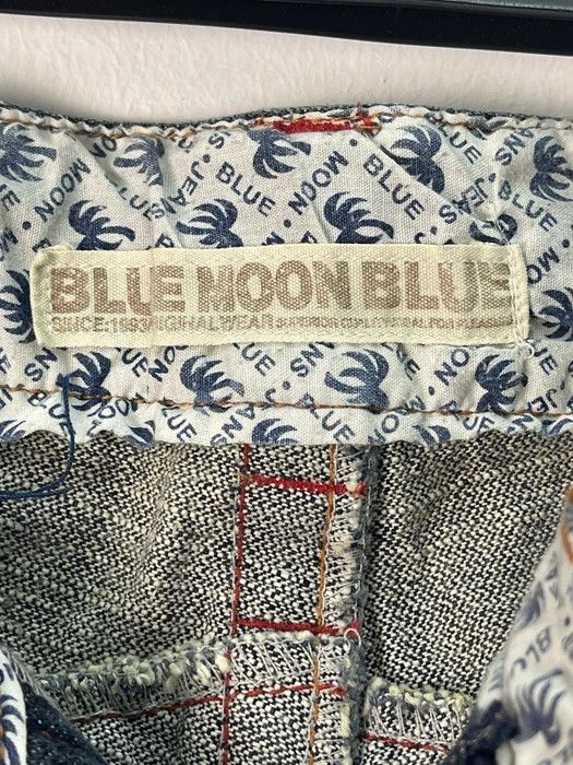 Japanese Brand × Vintage Rare Design🔥Blue Moon Blue Denim Size US 31 - 10 Thumbnail