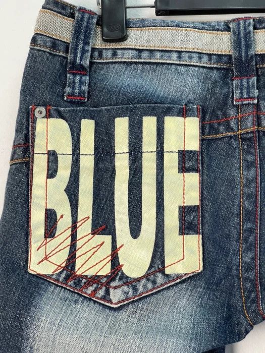 Japanese Brand × Vintage Rare Design🔥Blue Moon Blue Denim Size US 31 - 11 Thumbnail
