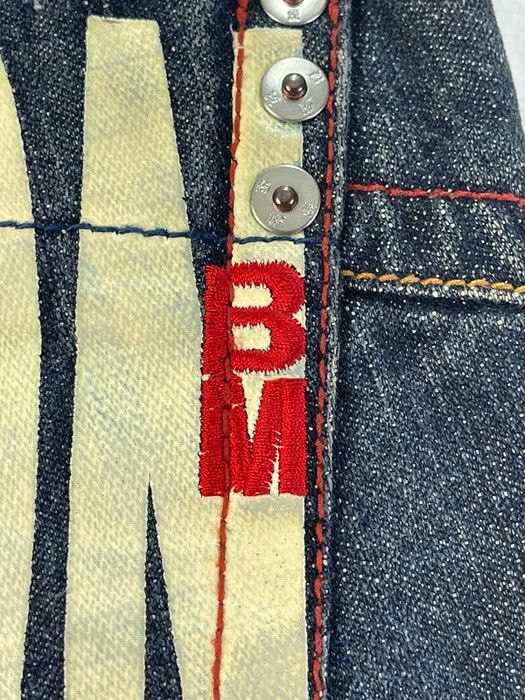 Japanese Brand × Vintage Rare Design🔥Blue Moon Blue Denim Size US 31 - 13 Thumbnail