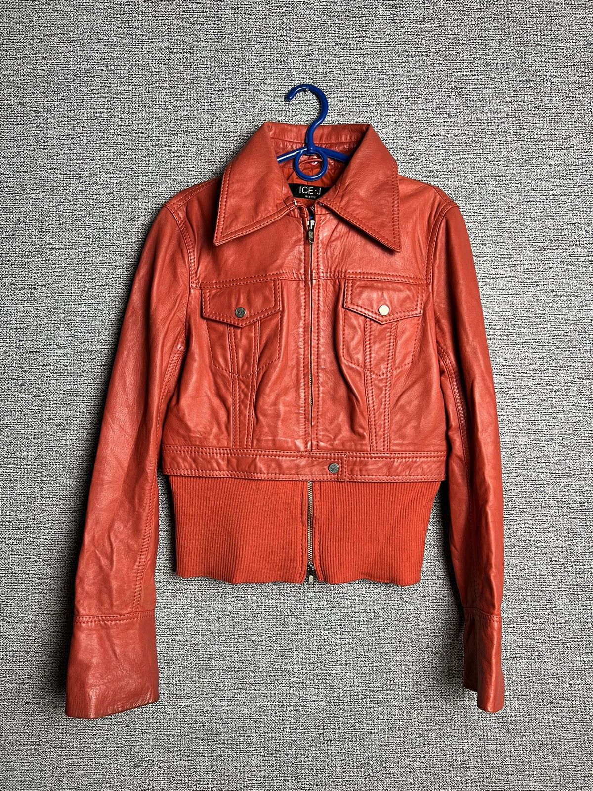 Iceberg × Vintage Iceberg vintage leather jacket 🔥 Size US M / EU 48-50 / 2 - 2 Thumbnail