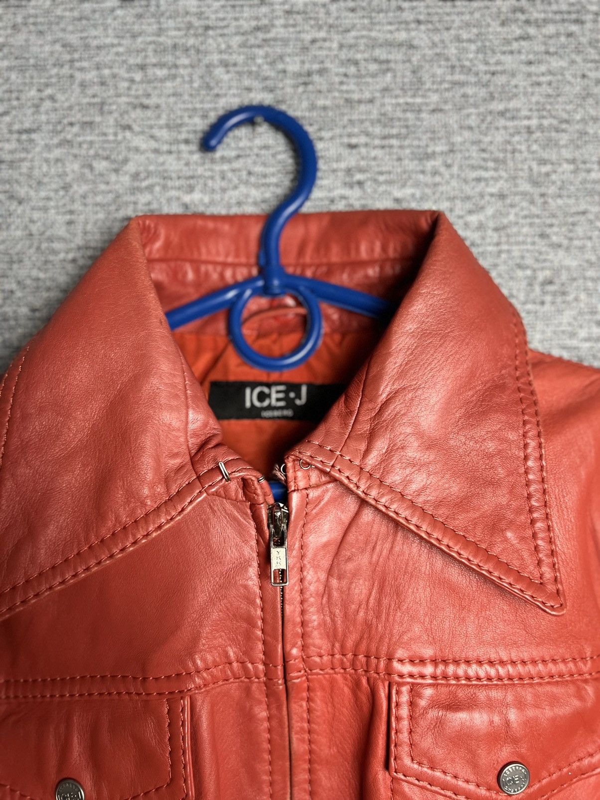 Iceberg × Vintage Iceberg vintage leather jacket 🔥 Size US M / EU 48-50 / 2 - 9 Thumbnail
